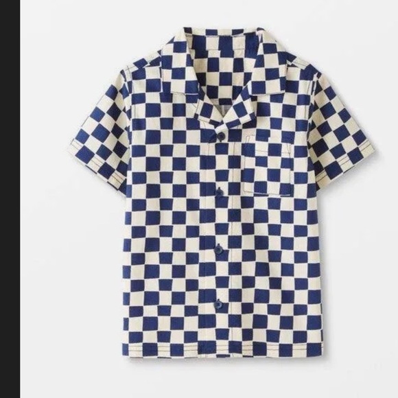 Hanna Andersson Kids Matching Set - Checkered Shorts and Short Sleeve Shirt - 10 - Picture 6 of 6